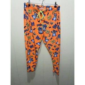 Dinsey Stitch Halloween Themed Sleeping Pants Youth Sz L 12-14